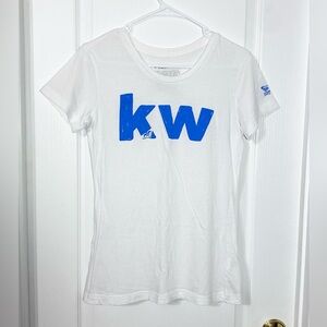 Roxy Key West Graphic Tee White Blue XL